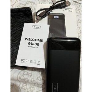New Portable Charger, 22.5W 20000mAh USB C in & Out Power Bank Fast Charging